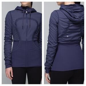 Lululemon Dance Studio Purple jacket reversible size 4